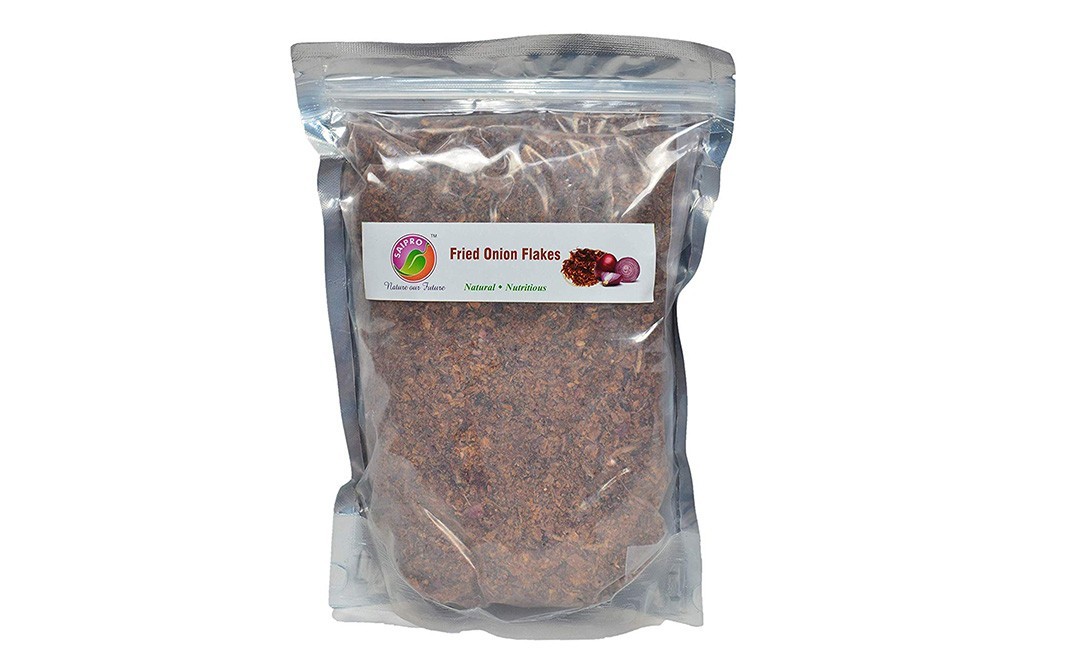 Saipro Fried Onion Flakes    Pack  500 grams